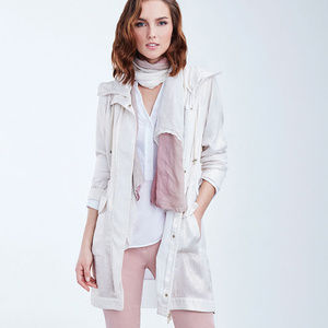 ETCETERA metallic jacket with hood